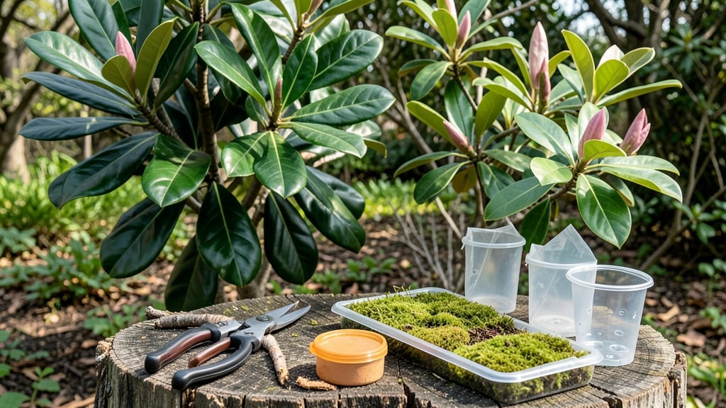 Magnolia Tree Cuttings: Propagation Secrets for Root Growth in 6 Weeks