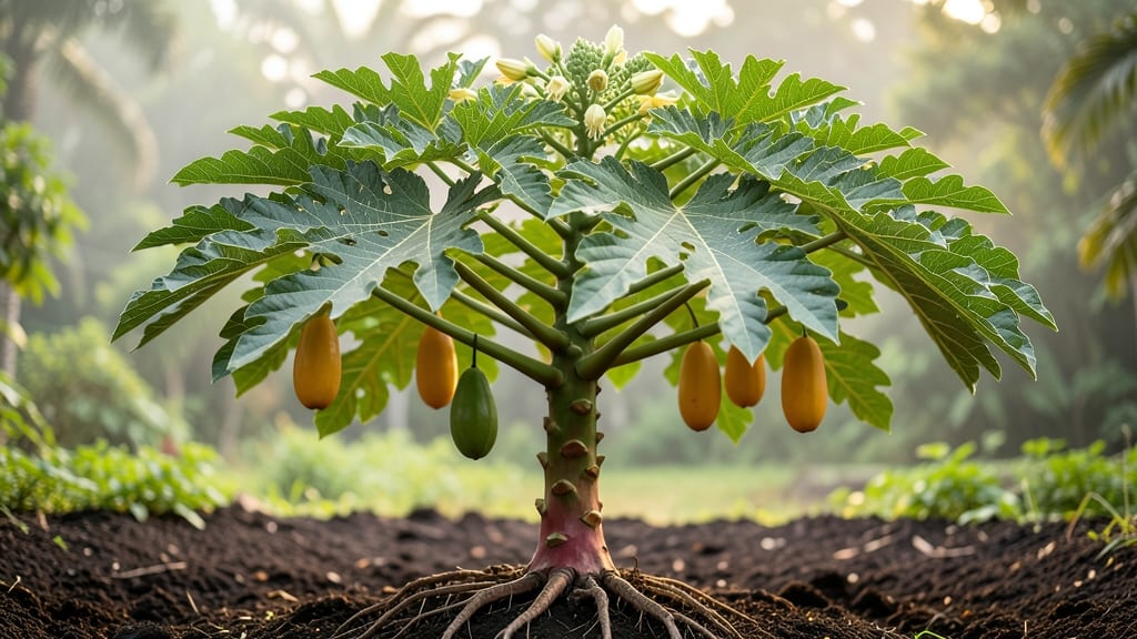 How Tall Can a Papaya Tree Grow: Dwarf vs Giant Varieties Explained