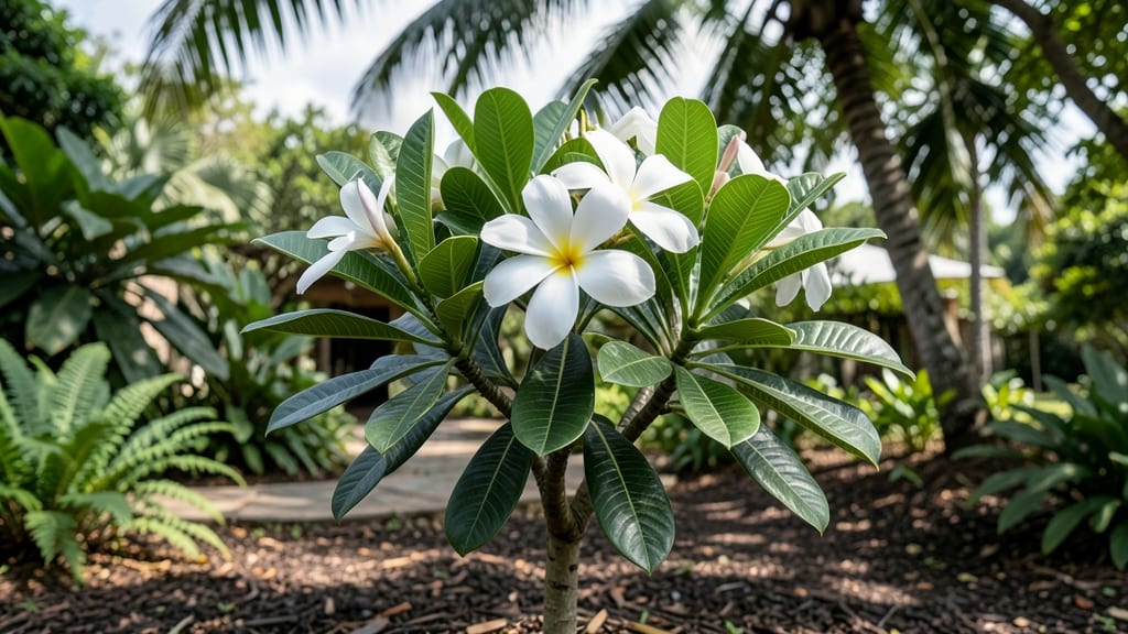 Tree with White Orchid-Like Flowers: Ethereal Blooms That Brighten Any Landscape
