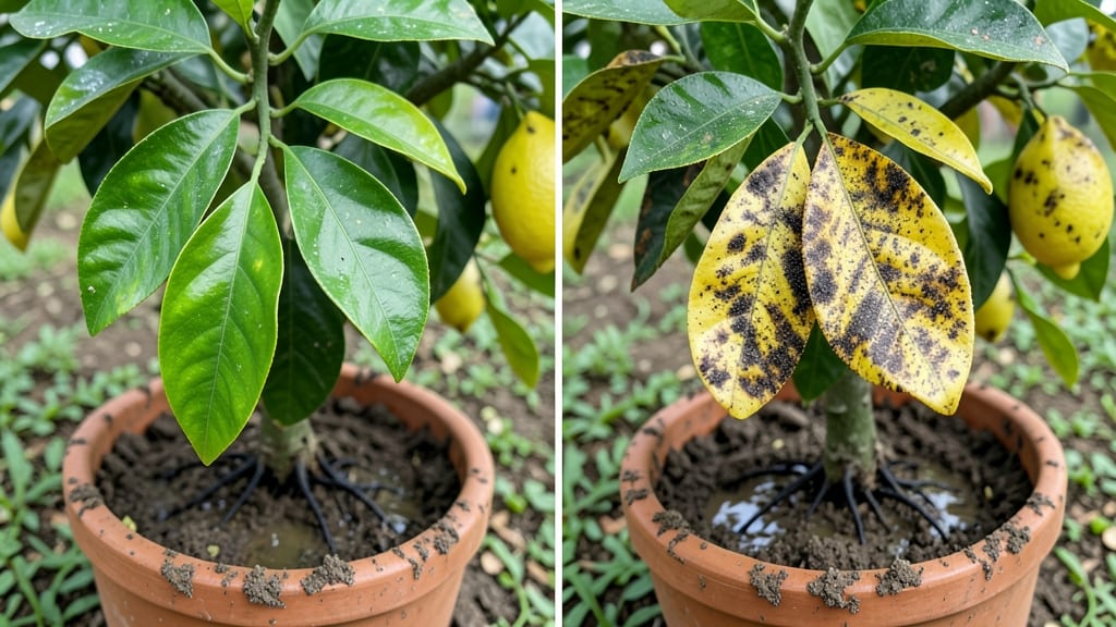 Overwatered Lemon Tree Leaves: Revive Yellowing Foliage in 3 Steps
