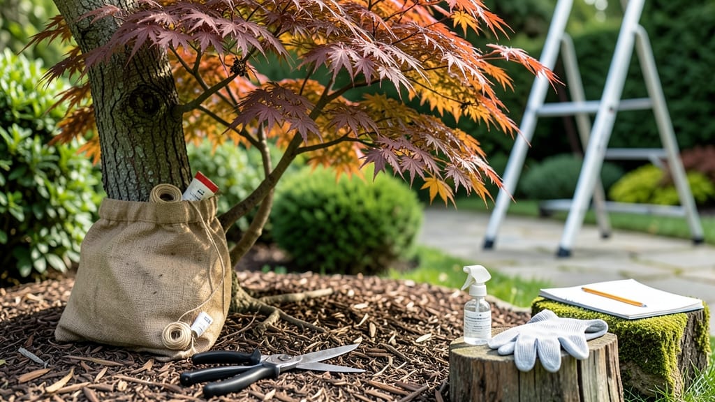 Japanese Maple Tree Winter Trimming: Sharp Cuts for Spring Bloom Revival