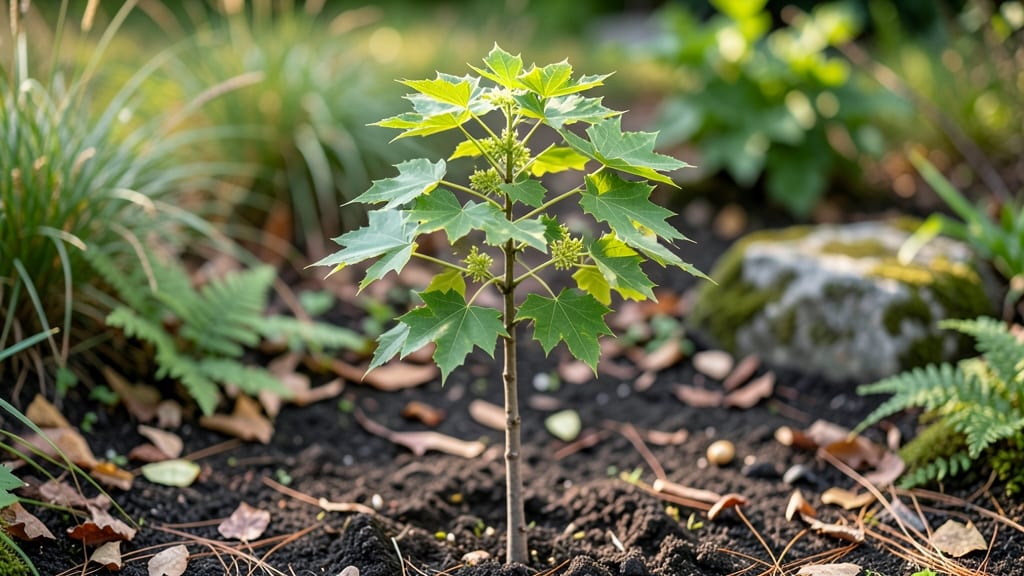 Sugar Maple Tree Sapling: Year-Round Pruning for Strong, Graceful Branches