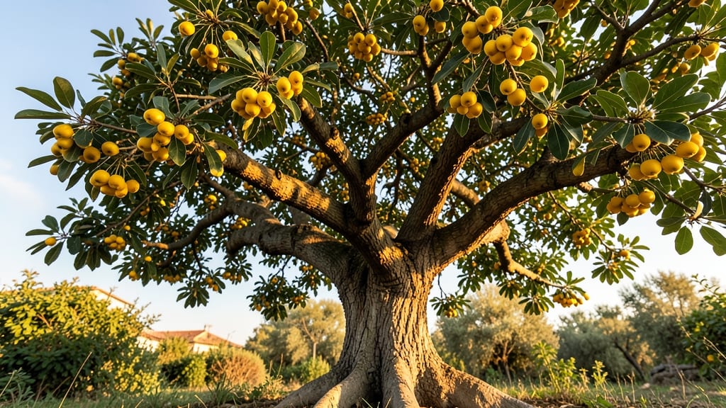 Golden Mulberry Tree