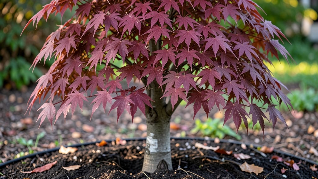 Maple Tree Burgundy Leaves: Stunning Autumn Foliage for Year-Round Interest