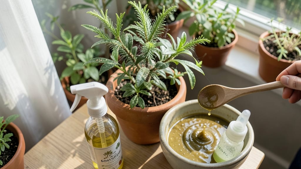 Pest Control for Container-Grown Tea Trees