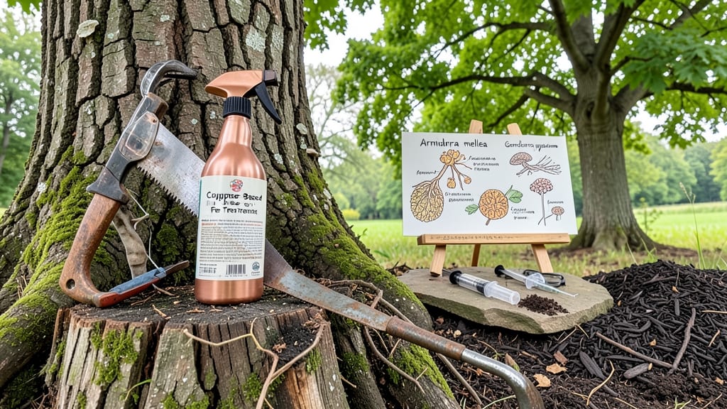Tree Fungus and Rot Treatment Specialists: Root Rescue With Copper and Mycorrhizal Boost
