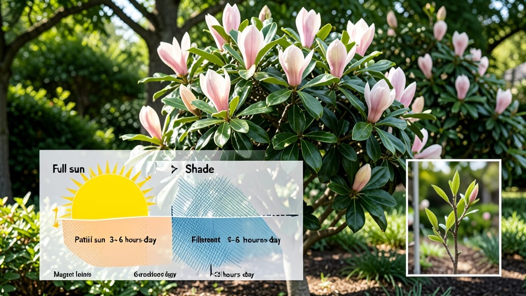 How Much Sun Does a Magnolia Tree Need: Morning Sun Secrets for Year-Round Blooms