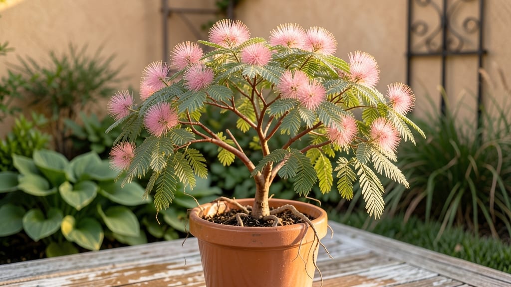 Mimosa Tree in Container: Dwarf Variety Care for Year-Round Grace