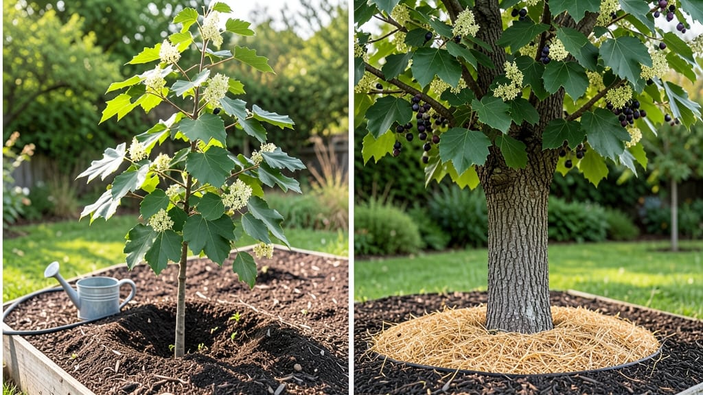 Mulberry Tree Growing Conditions: Thriving in Containers With Sunlight and Drainage
