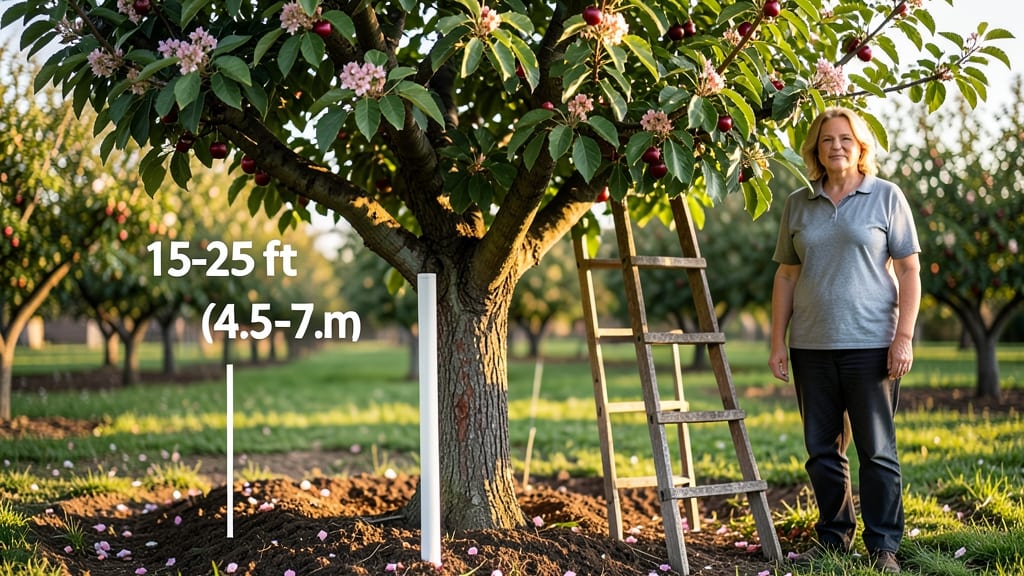 How Tall Do Cherry Trees Grow: Dwarf vs. Standard Heights & Space Needs