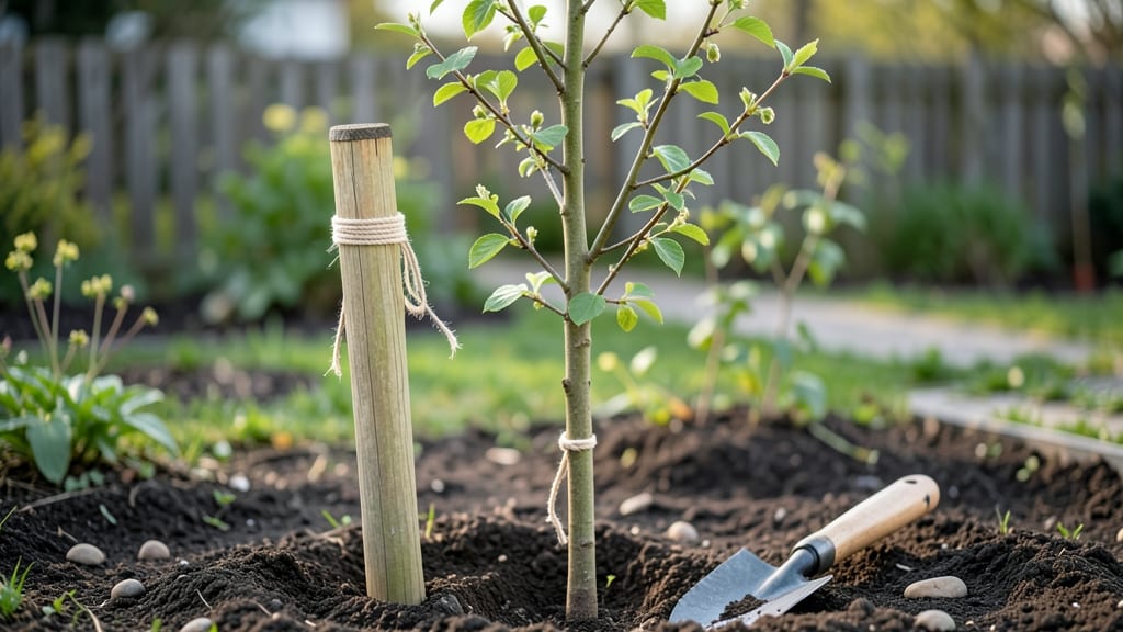 Round Tree Stakes: Sturdy Support for Graceful Growth Year Round