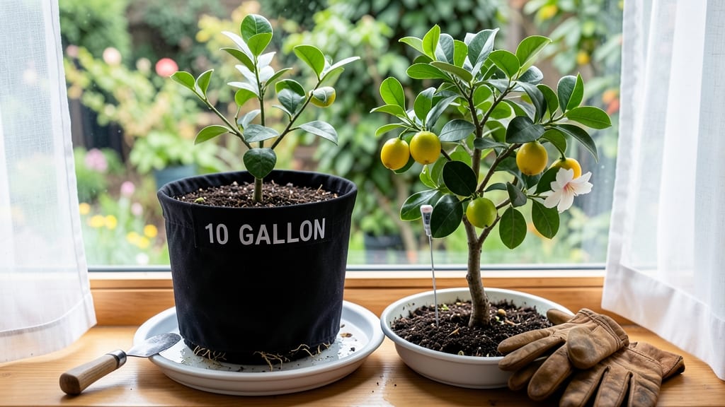10-Gallon Tree Pot: Container-Grown Height Mastery for Small Spaces