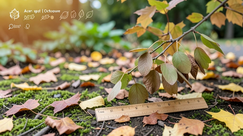 When Do Maple Tree Helicopters Fall: Exact Timing by Species and Climate Zones