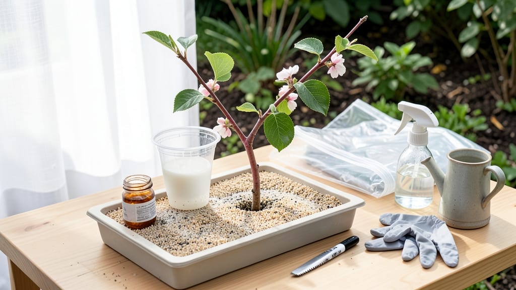 How to Root an Apple Tree Cutting: Layered Soil Method for 90% Success