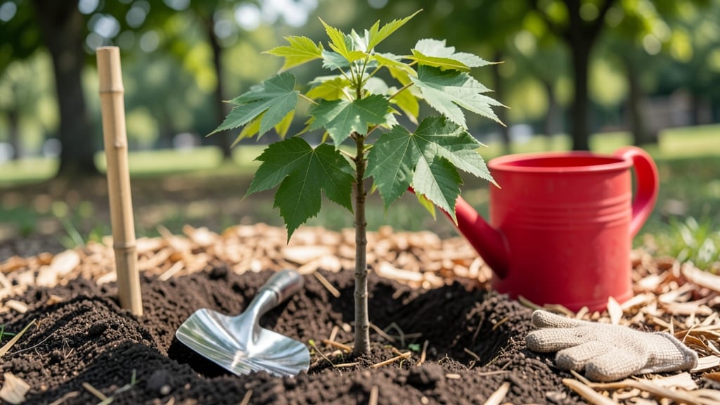 Maple Tree Saplings Care: Strategic Pruning for Strong Root Development