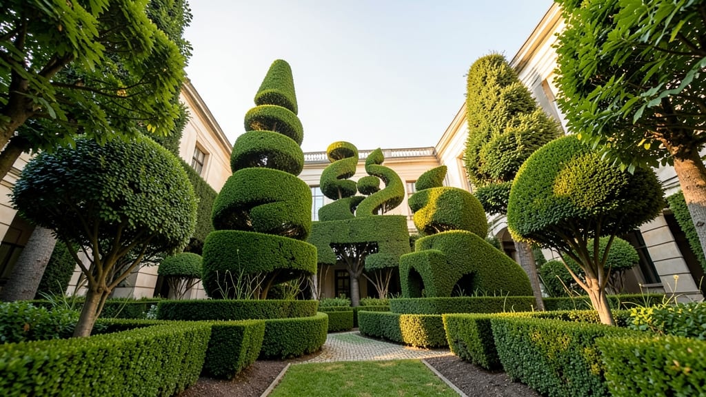 Topiary Sculpting for Formal Gardens