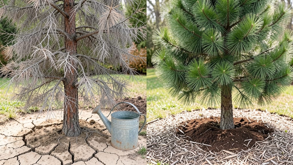 Pine Tree Drought Stress: Root Revival Tricks for Thirsty Evergreens