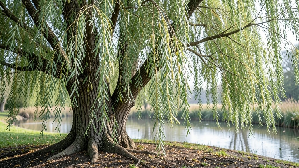 Weeping Willow Tree Size: How Fast They Grow & Space Needs by Variety