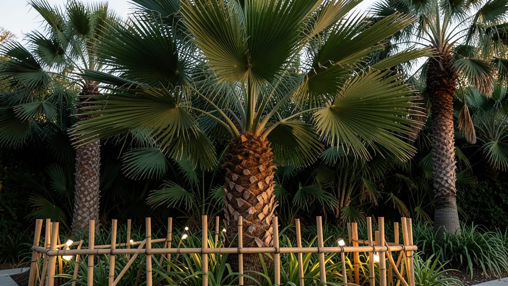 Palm Tree Privacy Fence: Lush Year-Round Screening in 12 Months