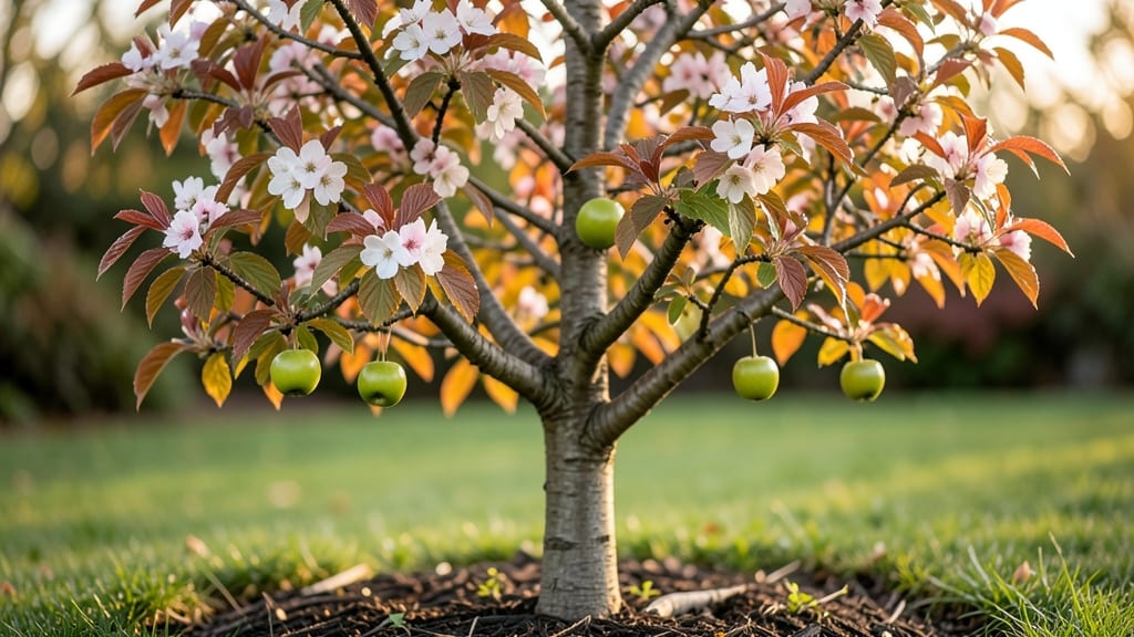 Crabapple Tree for Four-Season Interest