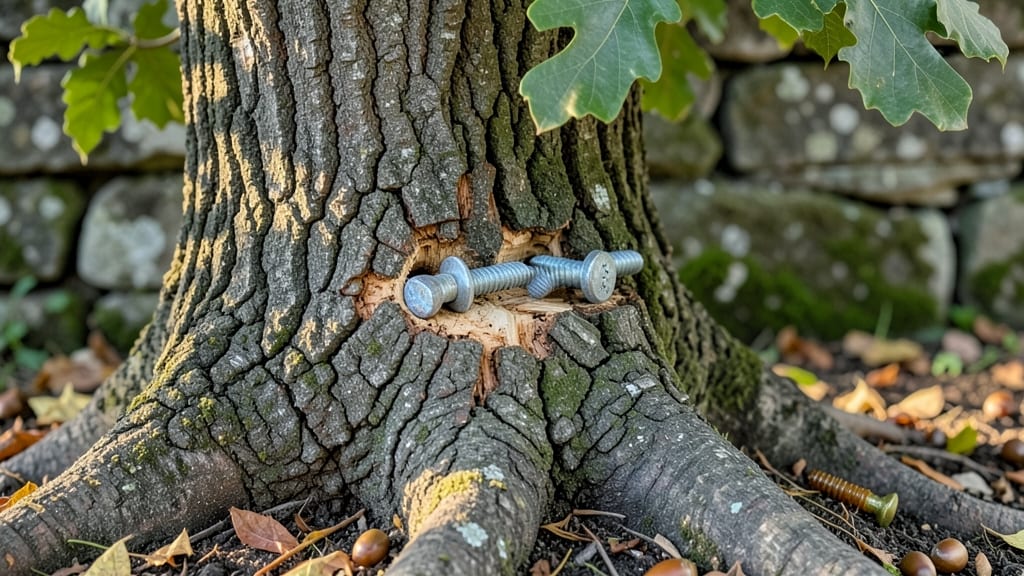 Does Screwing Into a Tree Damage It: How Wood Healing Works Over Time