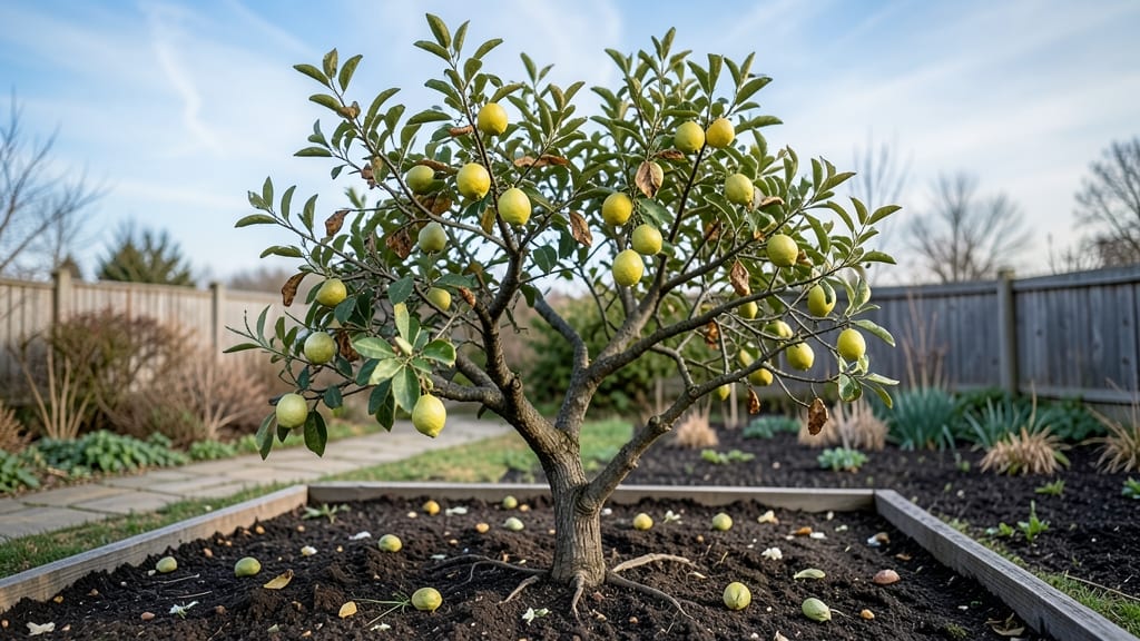 Lemon Tree Losing Leaves in Winter: Cold-Rescue Pruning for Year-Round Health