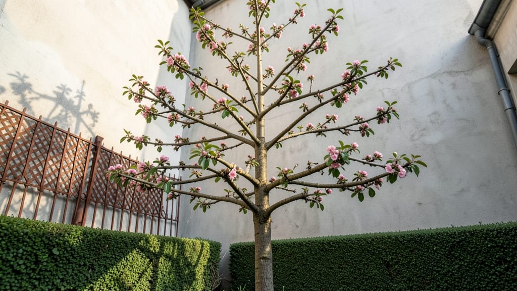 Espalier Training for Wall or Fence Integration