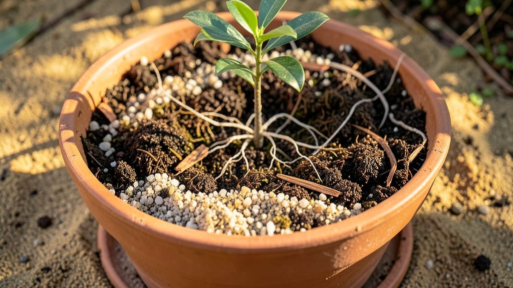 Well-Draining Soil Mix for Tea Tree