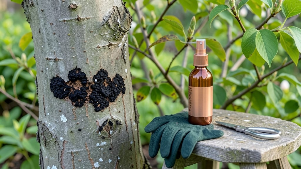 Lilac Tree Fungus Bark Removal: Copper Spray Cure for Healthy Bark Revival