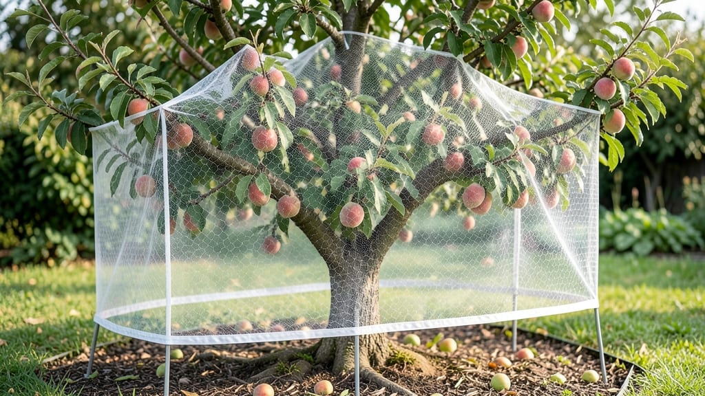 Fruit Tree Net Catchers: Protect Your Harvest From Pests and Birds