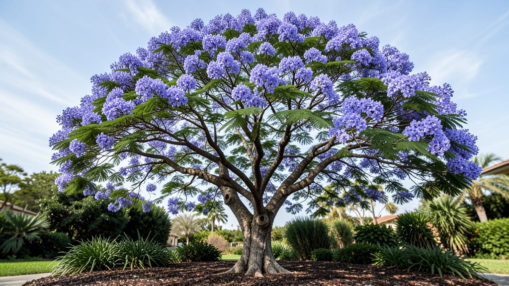 How Tall Does a Jacaranda Tree Grow: Space-Saving Varieties for Small Yards
